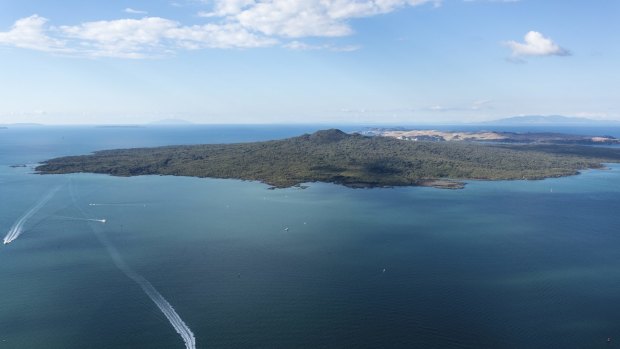 Hauraki Gulf  panorama.

