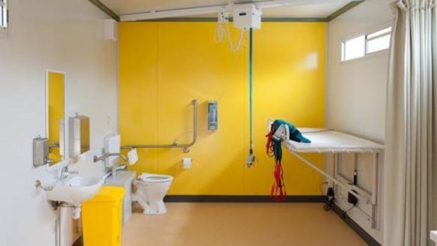 The new 'Changing Places' toilet offers more dignity for disabled users.