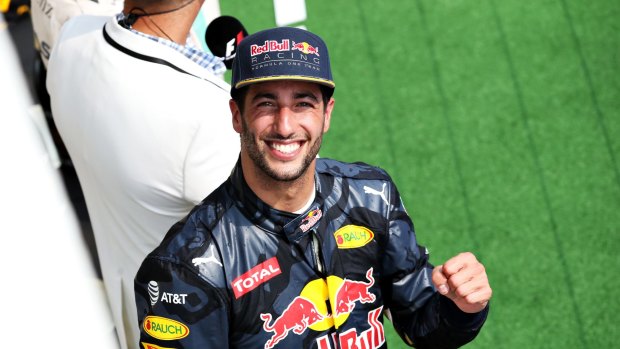 Australian Red Bull driver Daniel Ricciardo.