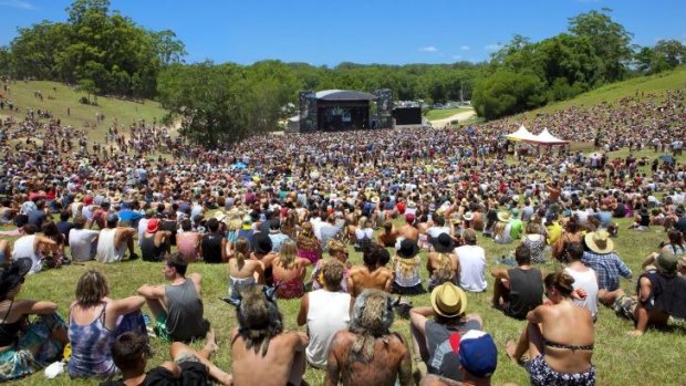 Plugged in: Falls Festival-goers will be receiving superior connectivity courtesy of Telstra.