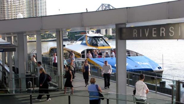 CityCats are once again stopping at Brisbane's Eagle Street Pier terminal.