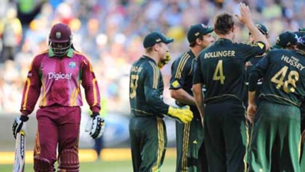 Chris Gayle ... out as captain.
