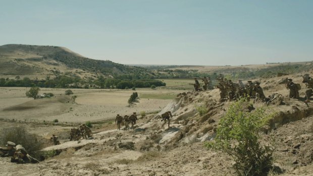 Gallipoli landscape before CGI.