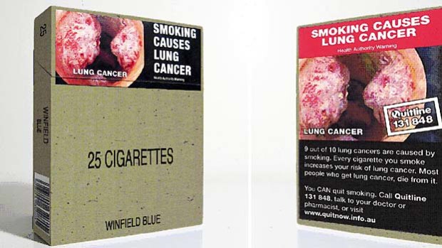 Philip Morris is fighting the government's plain packaging laws.