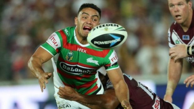 Making waves: Souths star Dylan Walker is proving himself a taleneted NRL player.