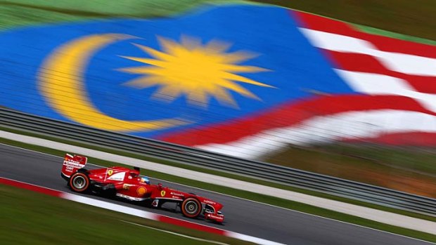 Malaysian Formula One Grand Prix.