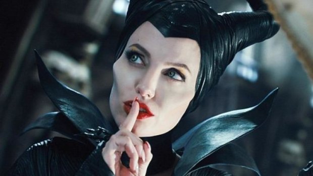 Been there, done that: Angelina Jolie in <i>Maleficent</i>, a reworking of <i>Snow White</i>. 