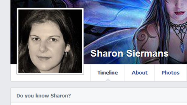 Sharon Siermans, pictured on her Facebook page.