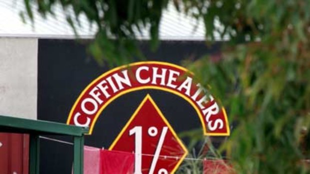 The Coffin Cheaters clubhouse in Beaconsfield.