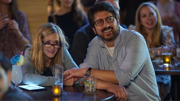 Holly Hunter and Ray Romano in the roles of Beth and Terry.