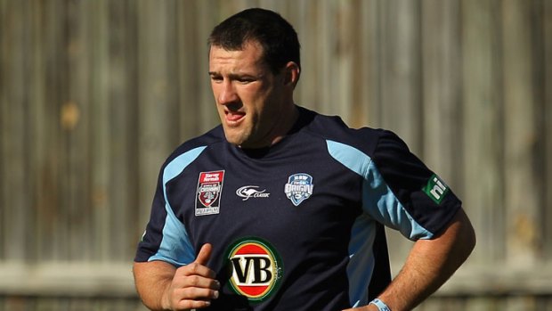 "Front-rowers need to play footy, they need to be playing week in, week out" ... Blues skipper Paul Gallen.