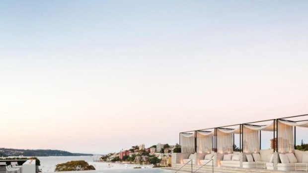 Eastern Suburbs luxury: The InterContinental Sydney Double Bay's rooftop area.