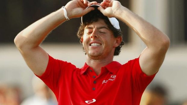 Rory McIlroy ... "perfect end to the year."