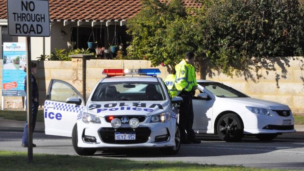 Homicide Squad officers are invesatigating the death of a man in Halls Head this morning.