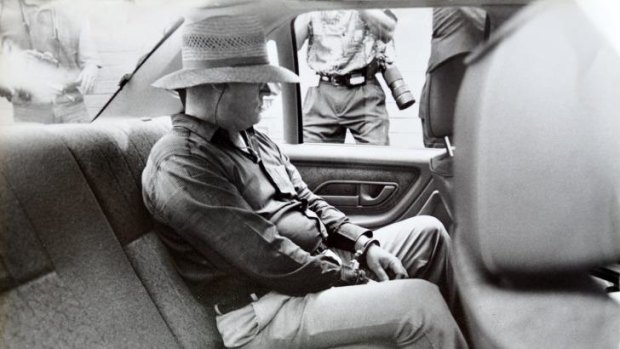 David Eastman after being arrested in December 1992.