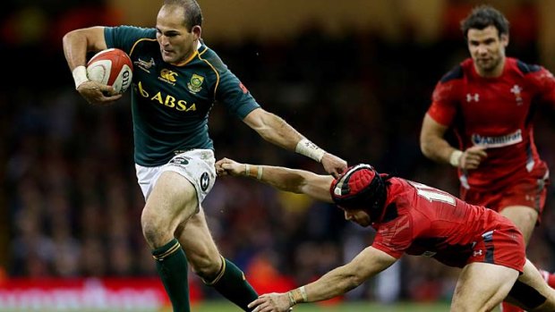 Fourie Du Preez scored the match-sealing try for the Springboks.