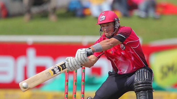 Hard slog: Shane Watson has been brought home early from the Champions League.