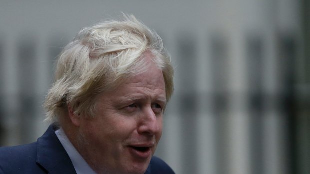Britain's Foreign Secretary Boris Johnson has kept his job.