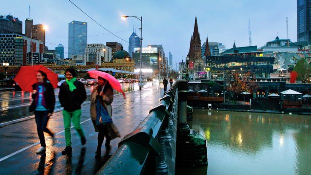 Melbourne is bracing for gale-force wind and storms today.