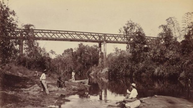 Paul Foelsche's  Adelaide River 1887.