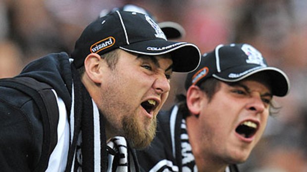 Collingwood fans are used to being public enemy No.1 in the AFL.