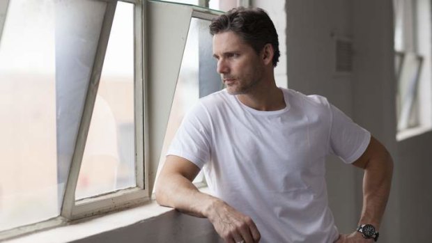 Eric Bana in his Port Melbourne office. The actor has entered the distribution market, picking up the Australian rights to British espionage thriller <i>Closed Circuit</i>, in which he stars.