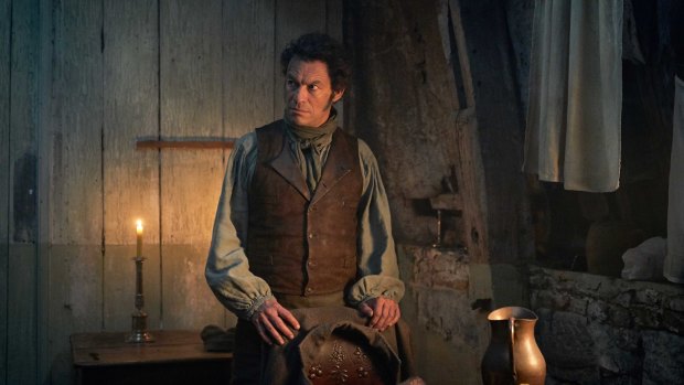 Dominic West as Jean Valjean in the new BBC adaptation of  Les Miserables.