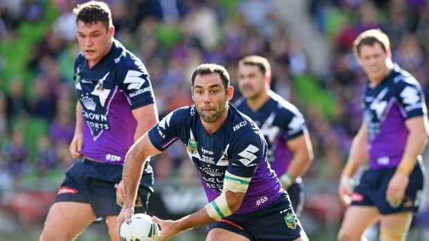 Best in the game?: Cameron Smith is the red-hot favourite for the Dally M Medal.