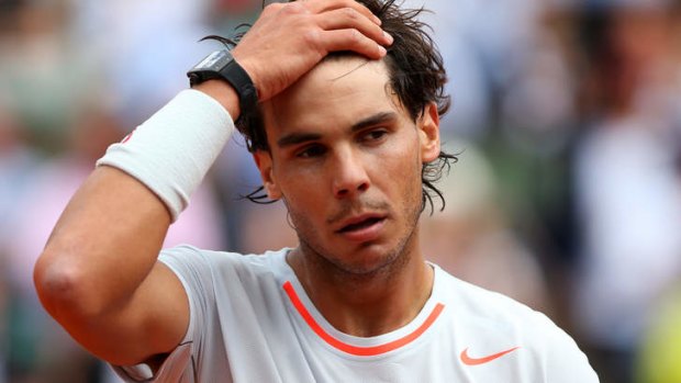Wobble: Rafael Nadal.