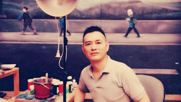 Chinese-Australian artist Guo Jian was detained on Sunday night from his home on the eastern fringes of Beijing.