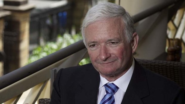 "The north-west rail line is going to happen" ... former NSW premier Nick Greiner.