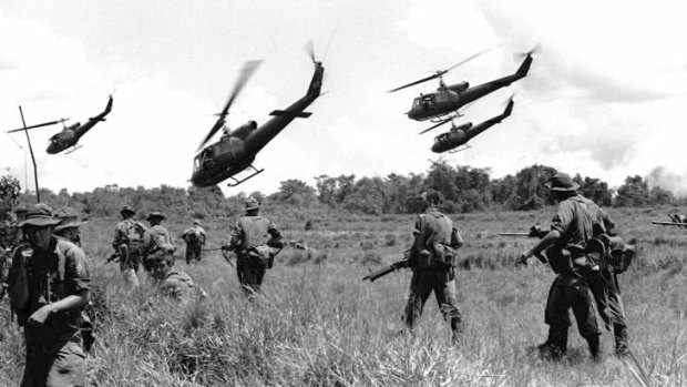 Australian soldiers during the Vietnam War.