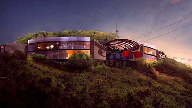 The proposed Nanjing visitor centre.