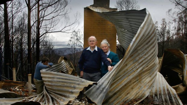 Sister Sue McGovern, left, Father Kevin Goode and Sister Margaret Ryan have spent the past nine weeks in the bushfire ravaged areas lending advice, helping hands and shoulders to cry on.