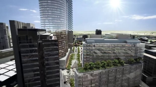 Parramatta Square could be completed by 2019 if all goes well.