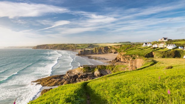 Little and Broad Haven on the west coast of Pembrokeshire.