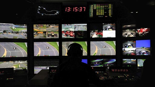 The broadcast centre that beams pictures of the race to 110 countries. More than 170 staff, including 65 local contractors, work on the telecast.