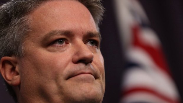 Finance minister Senator Mathias Cormann