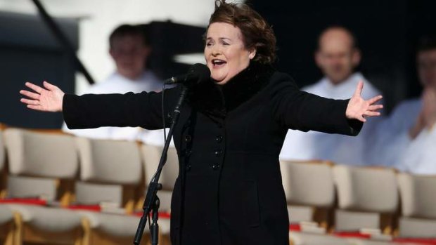 Susan Boyle: diagnosed with Asperger's syndrome.