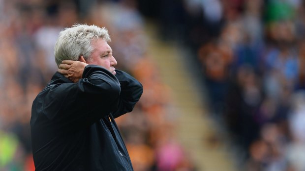 Shock exit: Steve Bruce has left his post just weeks before the start of the EPL season.
