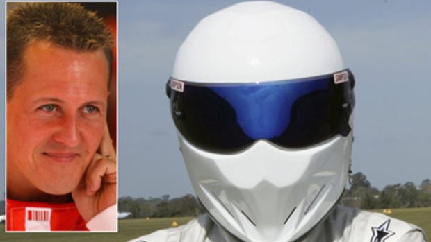 Michael Schumacher has been unveiled as 'the Stig'.