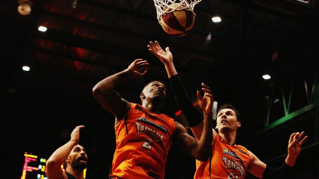 Instrumental: Torrey Craig played strongly for Cairns in the win over the Breakers.