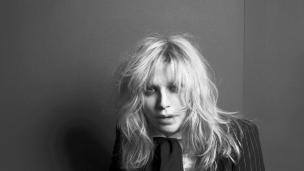 Guitar hero: Courtney Love has left an indelible lipstick-smeared mark on her generation.