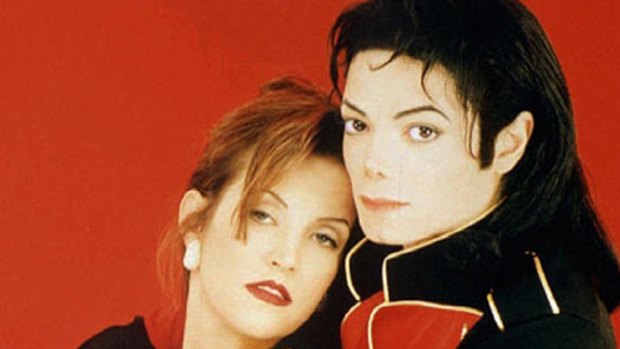 Flashback ... Lisa Marie Presley during her brief marriage to Michael Jackson.