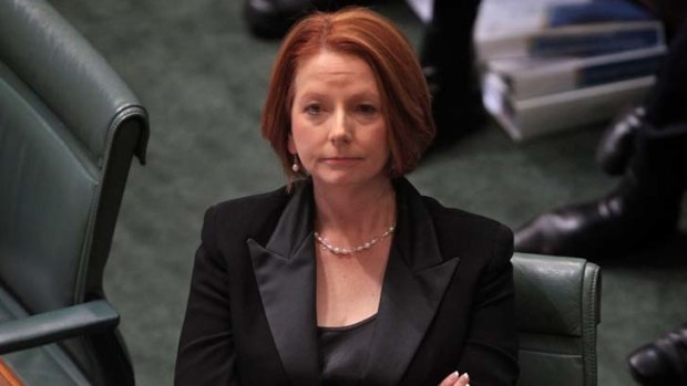 Julia Gillard ... under pressure.