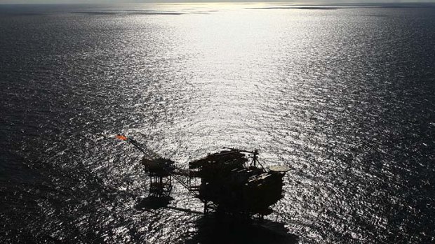 Next big thing: An oil platform near Trinidad and Tobago.