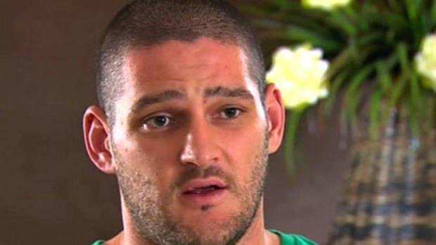 Fevola spells out his emotional problems and addictions on The Footy Show.