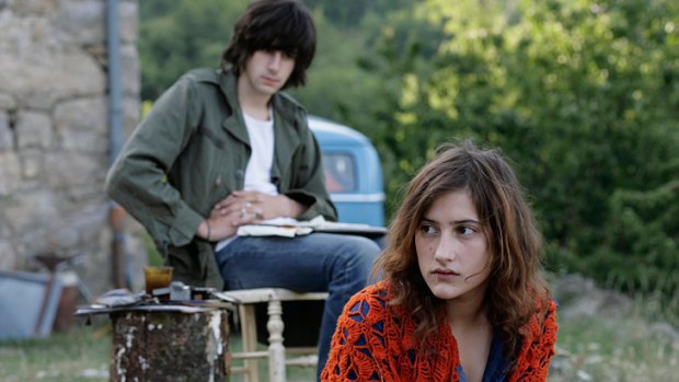 Not so revolutionary: Clement Metayer and Lola Creton in Olivier Assayas' <i>After May</i>.