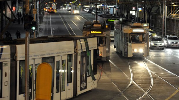 Police have called for the extension of public transport times to help clear late-night revellers from Melbourne's CBD.