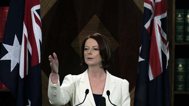 Prime Minister Julia Gillard says she's better able to conduct an inclusive style of politics.